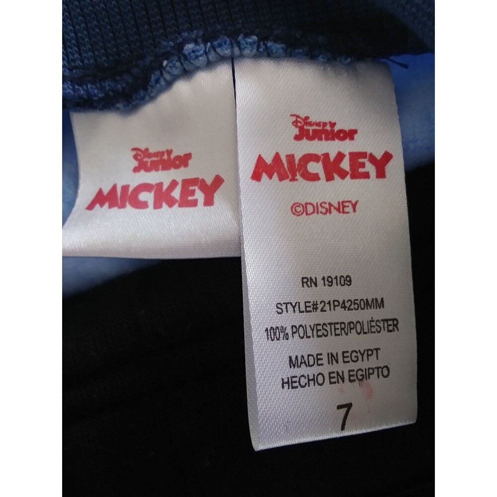 NWT Disney Mickey Mouse 2Pc Sweats Set Size 7 - Picture 3 of 4